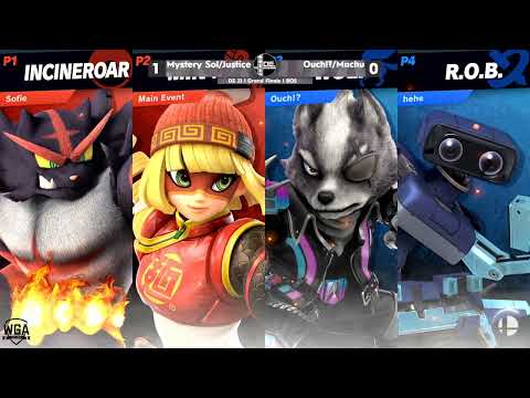 Domino Effect 21 - Mystery Sol/Justice (Red Team) vs. Ouch!?/Machu (Blue Team) - Ultimate Dubs