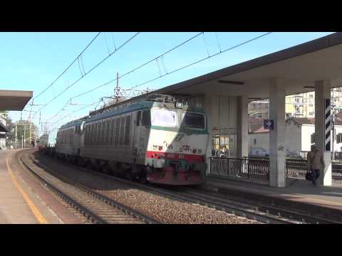 TIGRE E.652.103 CON CARRI COILS IN TRANSITO +SALUTO : NOVI L. (AL) 15 - 4 - 2015.