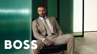 BOSS Fall/Winter 2024 Campaign starring David Beckham