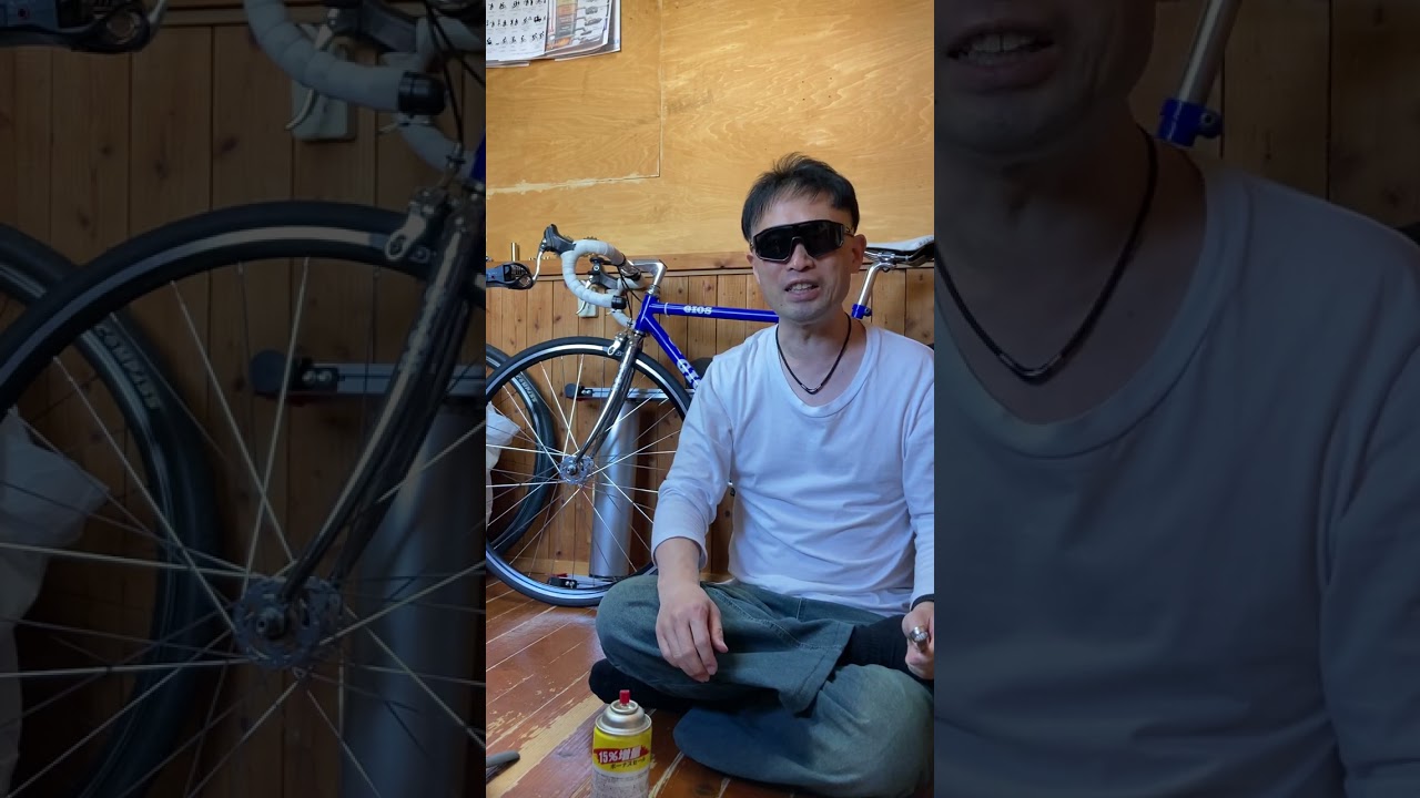 キャップのステッカーはどうして剥がさないのか？ 工具のシールのベタつきはクレ556で剥がせます#自転車整備