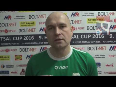 9. HFC 2016 - Wywiad z Marek Haber (Polonia Rzeszów) po meczu z Projektantem