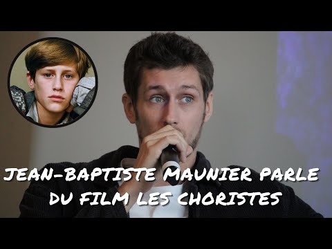 Jean-Baptiste Maunier revient sur Les Choristes, Vois sur ton chemin et Les Enfoirés