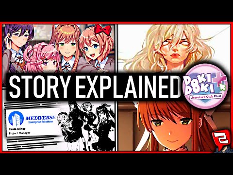 DDLC Plus Story Explained! Doki Doki Literature Club Timeline! (Project Libitina Game, DDLC Test VM)