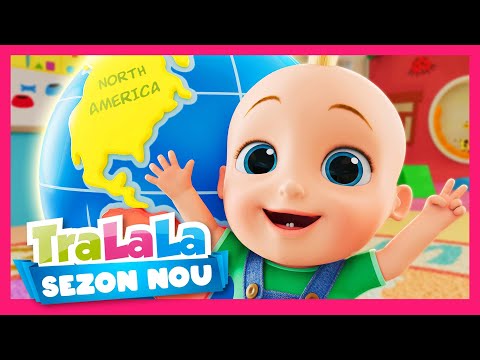 Johny învață cele ȘAPTE CONTINENTE 🌍 Cantece Educative TraLaLa | Muzică Copii