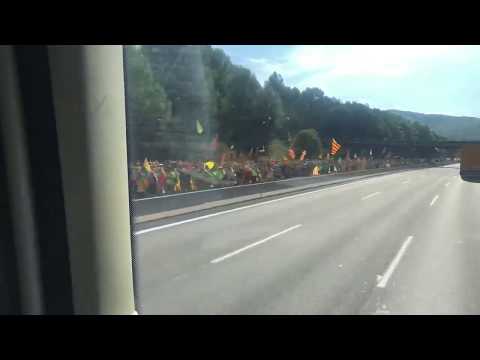 Ap7 Dir. Barcelona Cortada por Independentistas Catalanes