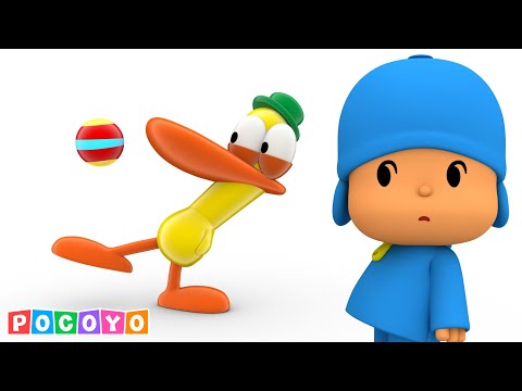 🛝 Whooops! Pato slips and slides around! 😱 Look out Pocoyo and Elly! | Pocoyo English | Cartoons 😻