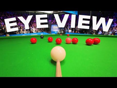 Snooker Eye View POV Snooker Sight