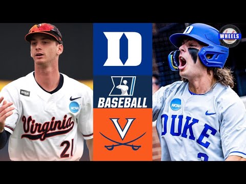 Duke vs #7 Virginia | Super Regionals Game 1 | 2023 College Baseball Highlights