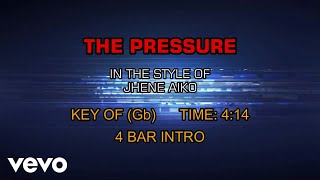 Jhene Aiko - The Pressure (Karaoke)