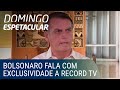 Em entrevista à Record TV, Bolsonaro fala que deve sair do PSL e pretende criar um novo partido