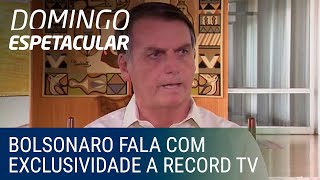 Em entrevista à Record TV, Bolsonaro fala que deve sair do PSL e pretende criar um novo partido