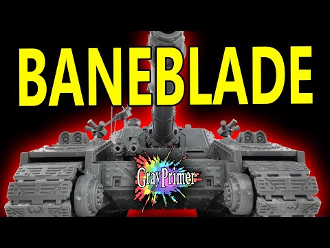 Baneblade - Reviewing the Super-Heavy Mega-Tank kit for Warhammer 40K Imperial Guard Astra Militarum