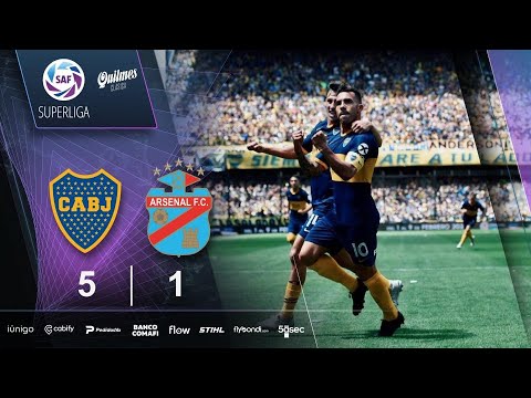 Fecha 12: resumen de Boca - Arsenal