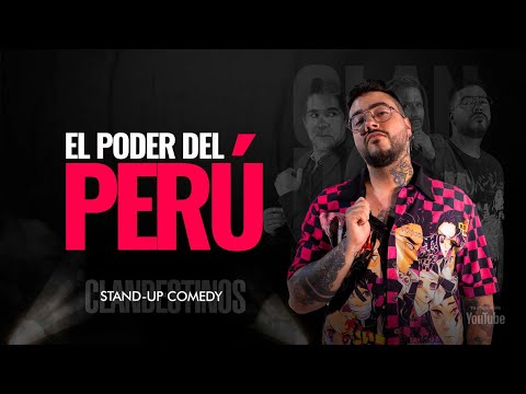 SEBASTIAN RINCON - "The Power of Peru" - CLANDESTINOS STAND UP COMEDY # 15