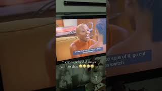 She ran 😭😭 #girlfriendstvshow #mayawilkes #blackthrowbackshows