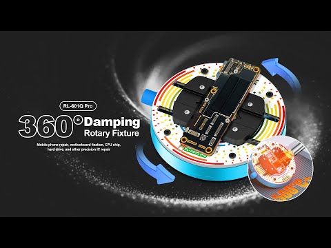 RELIFE RL-601Q Pro Rotating Damping Tempered Glass Fixture