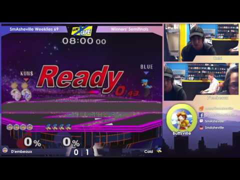SW69 Winners' Semifinals - Cold (Luigi) vs D'embeaux (Sheik/Ice Climbers)