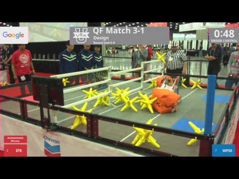 2017 VEXU Design QF3-1 - IFR vs WPI0 - 32 to 15
