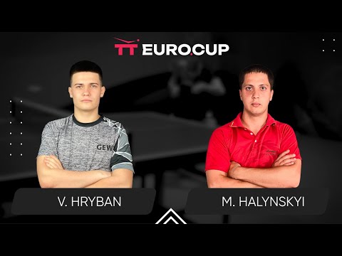 13:40 Vadym Hryban - Mykola Halynskyi 16.01.2024 TT Euro.Cup Ukraine Star. TABLE 3