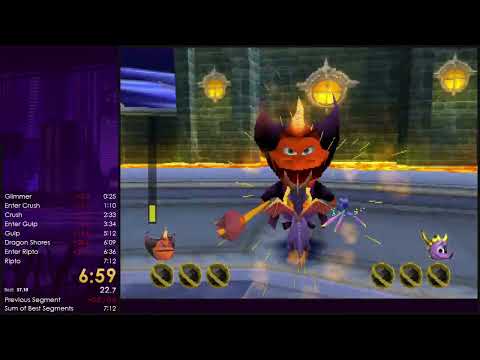Spyro 2: Ripto's Rage! | Any% - 7:45