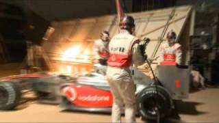 Making of the Santander Vodafone McLaren Scalextric TV Advert