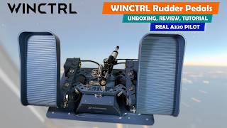 ✅🆕WINCTRL Orion 32 Rudder Pedals | A320 PILOT | Unboxing, Review y Tutorial Instalación 🤩 | ESPAÑOL