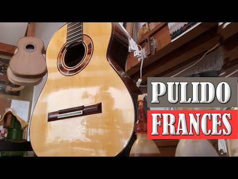 PAINTING GUITAR with SHELLAC - French Polishing