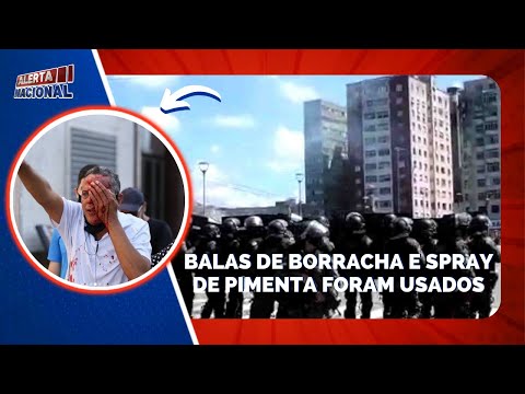 MANIFESTAÇÕES CONTRA BOLSONARO: POLÍCIA MILITAR CONTÉM PROTESTANTES