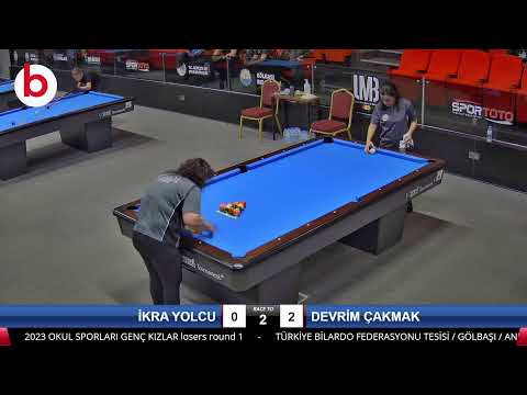 İKRA  YOLCU & DEVRİM ÇAKMAK Bilardo Maçı - 