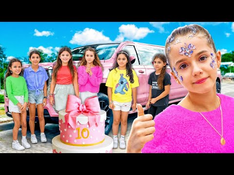 Bonnie Celebrates Her 10th Birthday with Friends at Glam Girlz