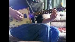 3 string Cigar Box Guitar Lesson (Sweet Home Alabama)