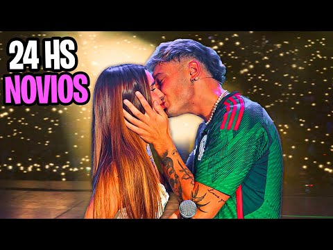 24 HORAS SIENDO NOVIOS CON DOMELIPA 😱💕