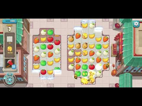 We Bare Bears Match3 Repairs Level 1440 - No Boosters