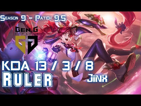 Gen Ruler JINX vs VAYNE ADC - Patch 9.5 KR Ranked