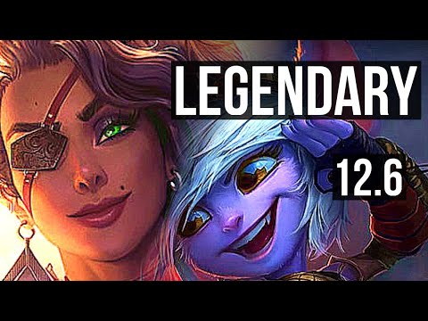 SAMIRA & Nautilus vs TRISTANA & Karma (ADC) | 7 solo kills, Legendary | EUW Challenger | 12.6