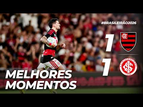 FLAMENGO 1 X 1 INTERNACIONAL | MELHORES MOMENTOS | BRASILEIRÃO (04/02/26)