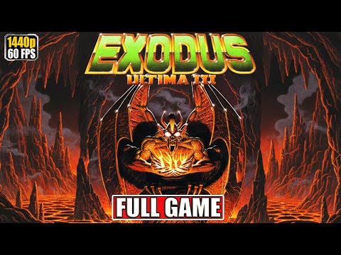 Ultima 3 Exodus Full Gameplay Walkthrough [1983 DOS] [Longplay Playthrough] No Commentary