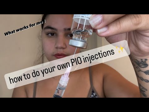 How to do PIO injections