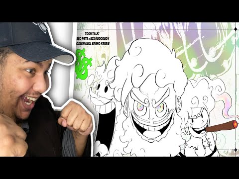 PE$O PETE x BZARGOODBOY - TOON TALK! (OFFICIAL LYRIC VIDEO) [ONE PIECE] (REACTION)