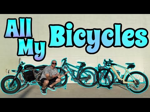 A tour of all my new bikes - are these more fun than motorcycles?