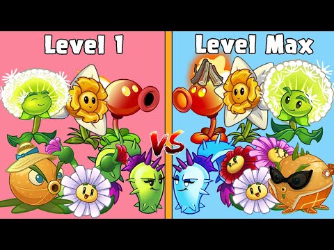 PvZ 2 Random Team Plants Level 1 Vs Level Max Vs Head Office Impgantuar