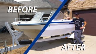 From Craigslist to Cruiser: Bringing a Vintage Boat Back to the Water // Vlog #1-Starting The Motor