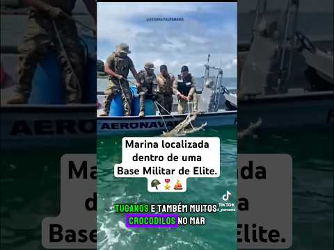 Essa Marina fica localizada exatamente dentro de uma Base Militar de Elite! 🇵🇦🇺🇸⛵️