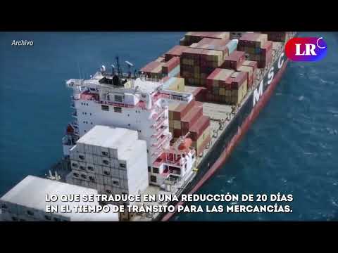 Nueva ruta logística interoceánica que pretende unir el Pacífico y el Atlántico