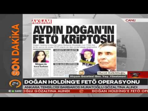 #SONDAKİKA Doğan Grubu'na FETÖ operasyonu! Barbaros Muratoğlu gözaltına alındı