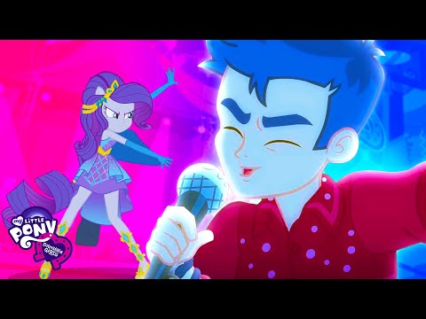 Just Here to Cheer You On! | My Little Pony Equestria Girls | My Little Pony Official Channel