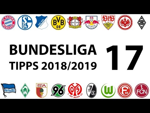 Bundesligatipps 17.Spieltag 2018/2019