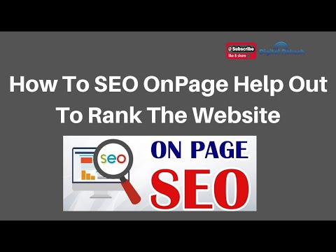 How to SEO OnPage help out to rank the website 2020