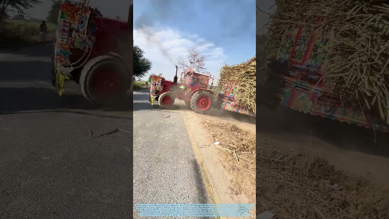 Towing the Trapped: How a Prime Mover Tractor Attempts a Hilltop Rescue