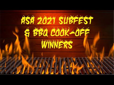 ASA 2021 Subfest & BBQ Cook-Off Winners